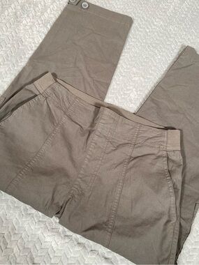 Soft Surrounding Pant Womens Gray XS Lagenlook Gray Pull On Elastic Waist Casual